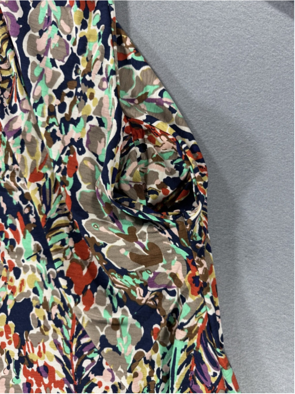 Shop The Mint Floral Print Dress Size Small with Pockets - Picture 7 of 15